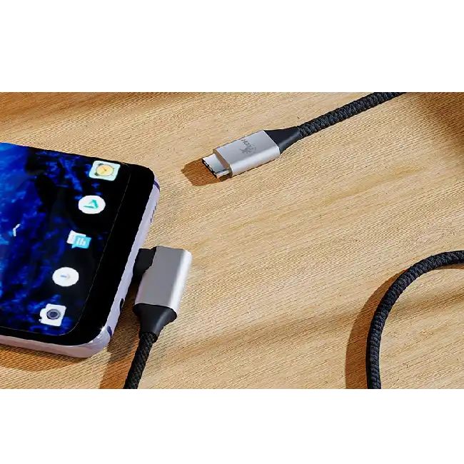 Xtech - USB cable - USB Type C - 3 m - Black - (m) to (m) right-angle XTC-531-2