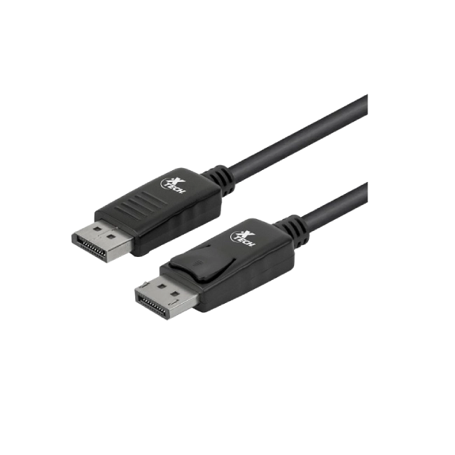 Xtech - DisplayPort cable - DisplayPort male - 1.83 m - All black - XTC-379-1