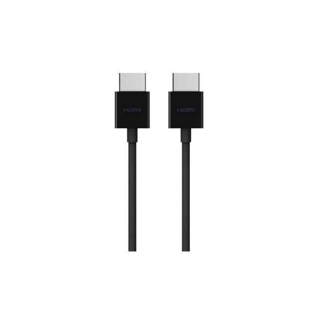 Belkin Ultra High Speed - Cable HDMI - HDMI macho a HDMI macho - 2 m - blindado de dos capas - negro