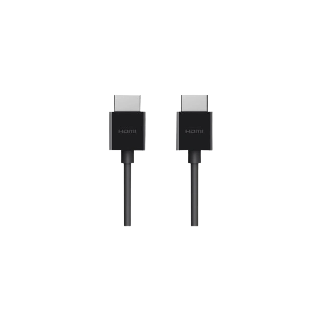Belkin Ultra High Speed - Cable HDMI - HDMI macho a HDMI macho - 2 m - blindado de dos capas - negro
