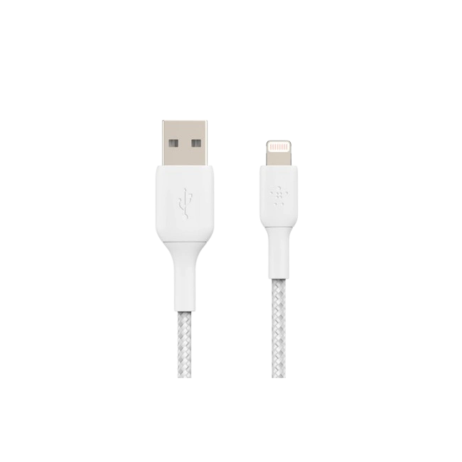Belkin BoostCharge - Cable Lightning - Lightning macho a USB macho - 1 m - blanco