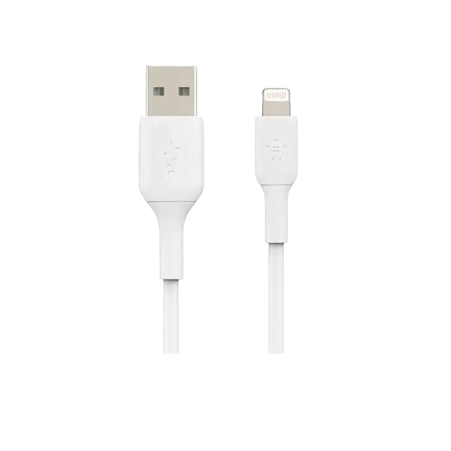 Belkin BoostCharge - Cable Lightning - Lightning macho a USB macho - 3 m - blanco-1