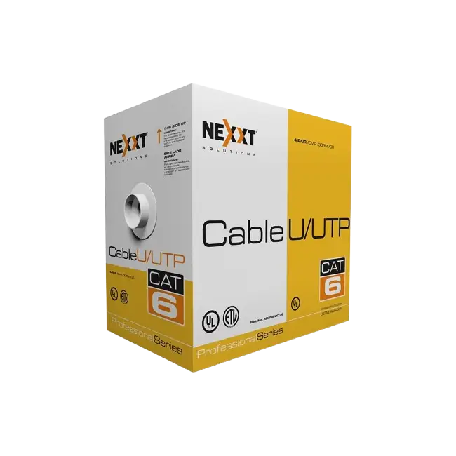 Nexxt Solutions Infrastructure - Bulk cable - UTP - 305 m RJ-45 - Gray - 4P 24AWG CMR