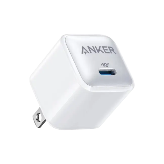 "Anker - Battery charger - Lithium - For -- - 20W White"