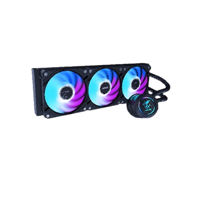 AORUS - Processor cooler - Socket AM5 / Socket AM4 / LGA1150 Socket / LGA1151 Socket / LGA1155 Socket / LGA1156 Socket / LGA115x Socket / LGA1200 Socket / LGA1700 Socket - Aluminum and copper - GP-AORUS WATERFORCE II 360 G30