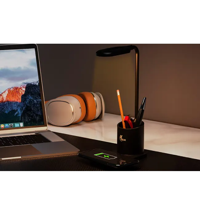 Xtech - Wireless charger pad - with LED Desk Lamp XTA-701-2