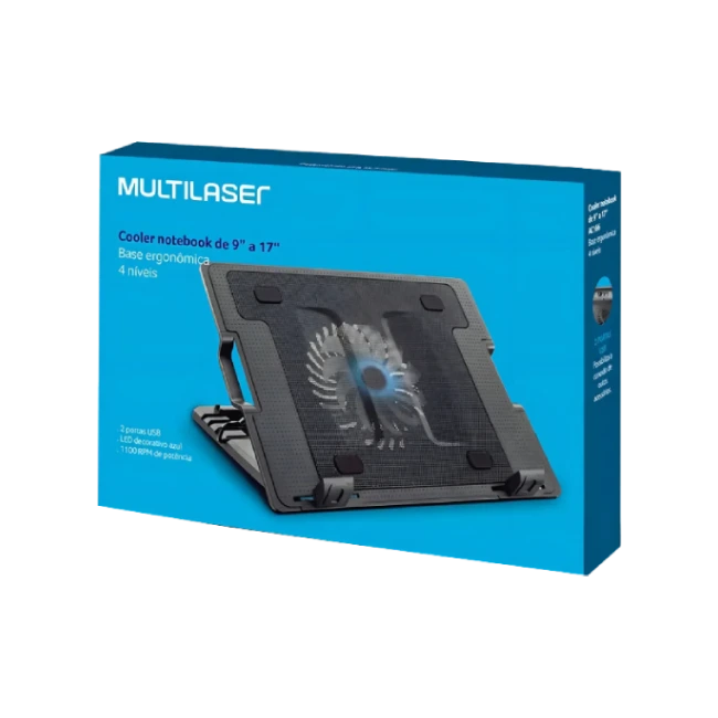 Cooler Vertical Para Notebook Multilaser AC166