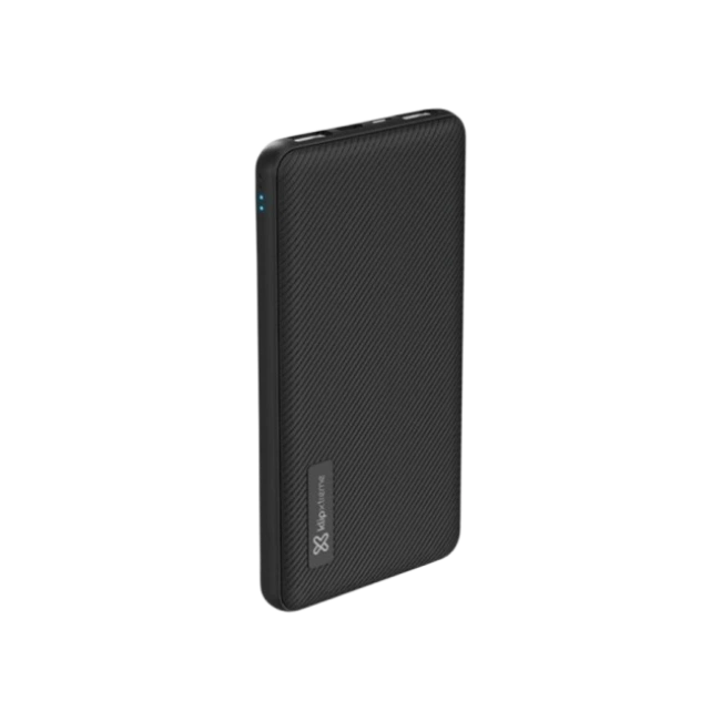 Klip Xtreme - Power bank - 24 pin USB-C / 5 pin Micro-USB Type B - 24 pin USB-C / 2 x 4 pin USB Type A - Lithium polymer - Para Smartphones - 10.000 mAh