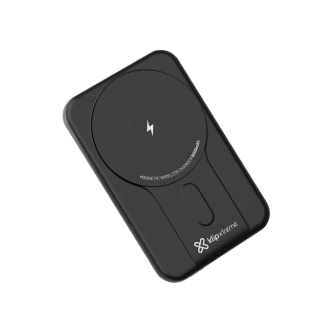 Klip Xtreme - Power bank - 24 pin USB-C - Lithium polymer - Para Smartphones - Wireless Charging-1