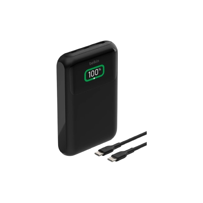 Belkin - Power bank - Lithium - Para Universal / Para iPhone 13 - 20k 30WPD + Integrated USB-C C