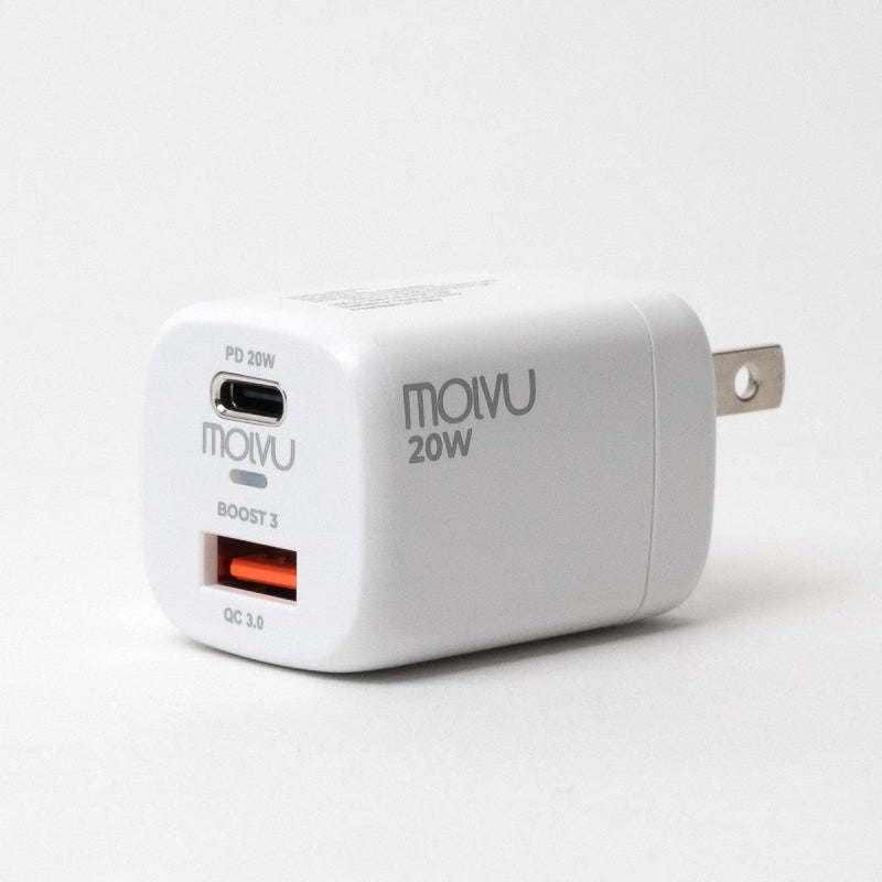 Cargador Boost3 de pared Dual USB y USB-C-1