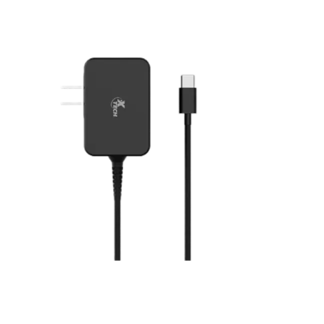 Xtech - 65W GaN USB-C® Power adapter - voltage 110/240VCA - plug NEMA 1-15P 5.9ft XTC-230