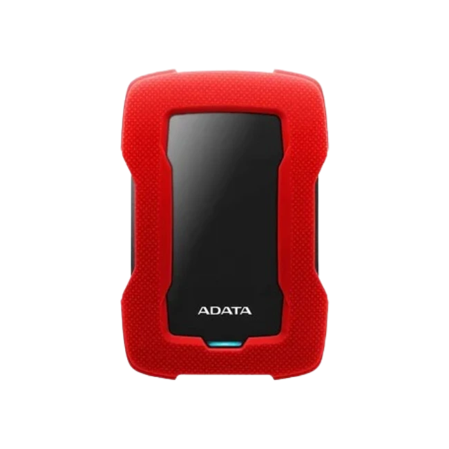 DISCO EXTERNO ADATA HD330 1TB USB 3.1 RESISTENTE A GOLPES EXTRA SLIM COLOR ROJO