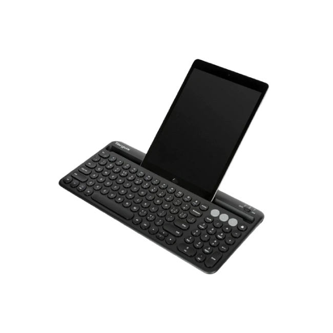 TECLADO BLUETOOTH CON BASE PARA TABLETA/TELEFONO-1