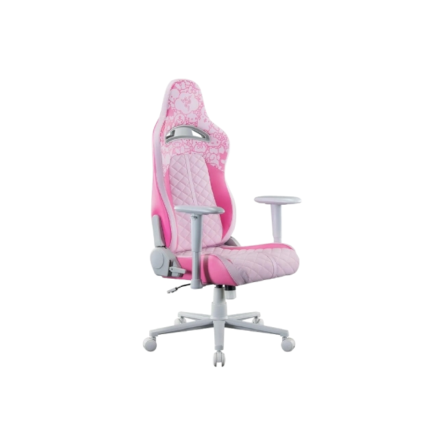 Razer Enki - Silla de juegos - reposabrazos - forma de T - inclinación - giratorio - espuma moldeada de poliuretano de alta densidad, poliuretano elastomérico (EPU), marco de acero, base de aluminio - cuarzo