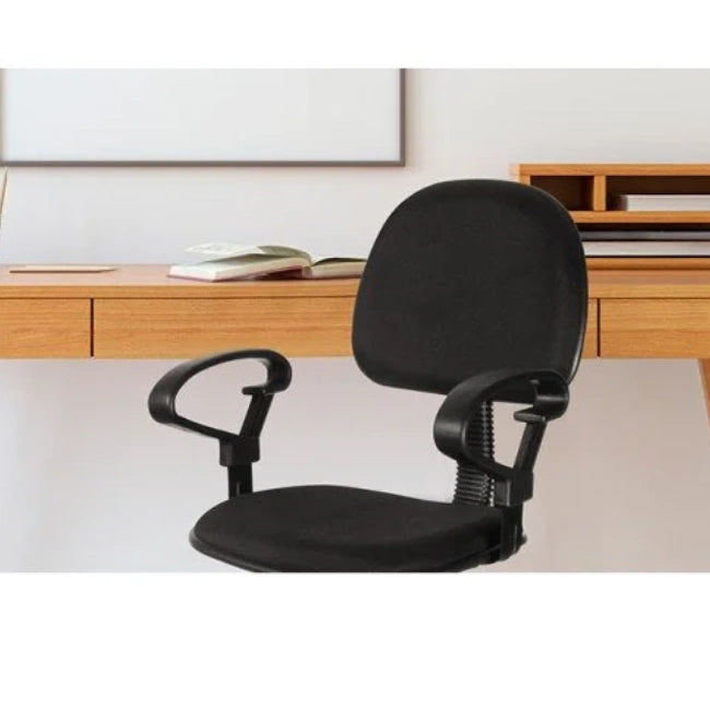 Computer Chair w/ Arm Rest (Black)