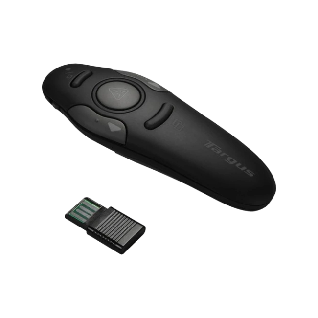 Presentador USB Targus inalambrico AMP16US con puntero Laser Color Negro