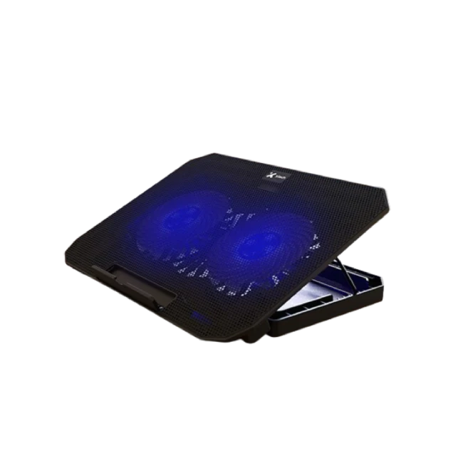 Xtech - Notebook stand - 15.6" black w blue LED XTA-156