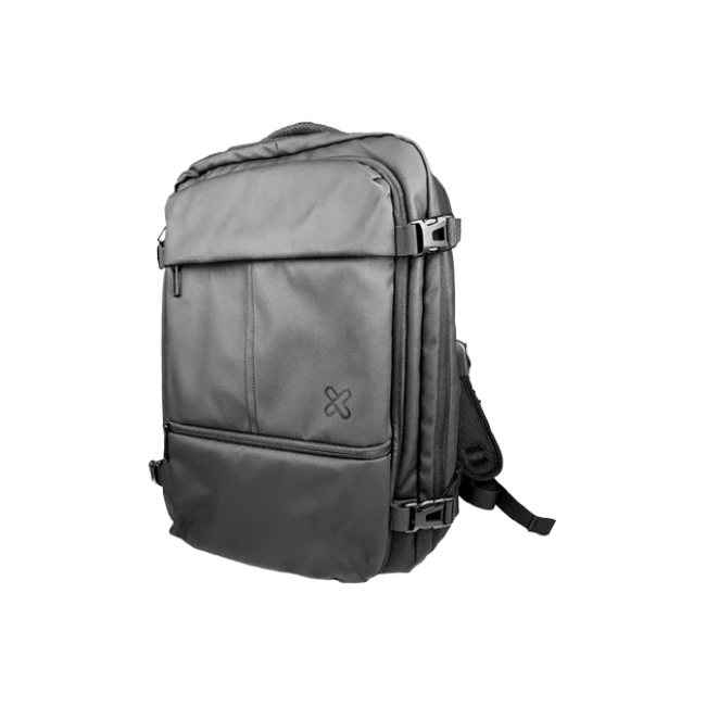 Klip Xtreme - Notebook carrying backpack - 17" - Polyester - Black - Travel Water resistant
