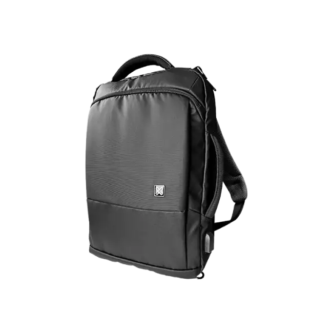 Klip Xtreme - Notebook carrying backpack - 15.6" - Polyester - Black - 2 in 1 Backpack & NB Case