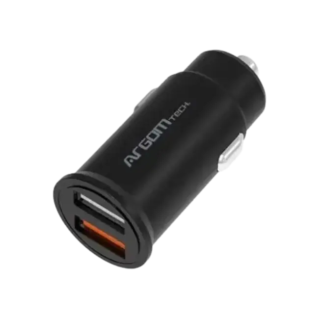 CARGADOR DE CARRO USB DOBLE DE 30W