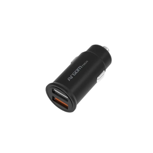 CARGADOR DE CARRO USB DOBLE DE 30W