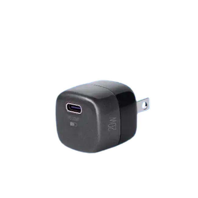 Cubo Cargador Argom ARG-AC-0120BK Volta P2 Nano 20W Carga Rapida Ultra Compacto Tipo C