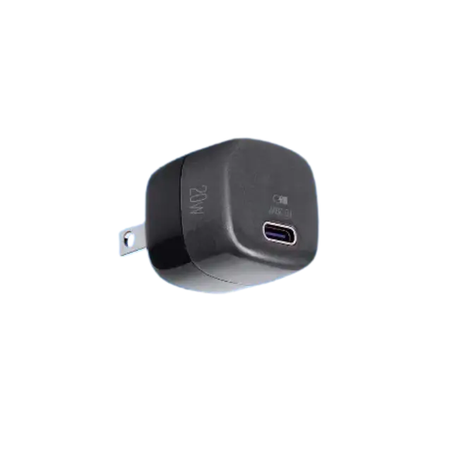 Cubo Cargador Argom ARG-AC-0120BK Volta P2 Nano 20W Carga Rapida Ultra Compacto Tipo C