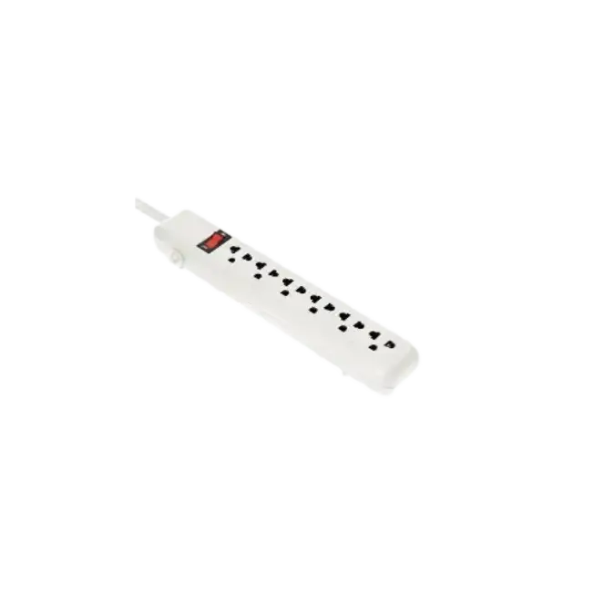 Regleta Argom ARG-AC-0252WT 6 Tomas 110V Color Blanco