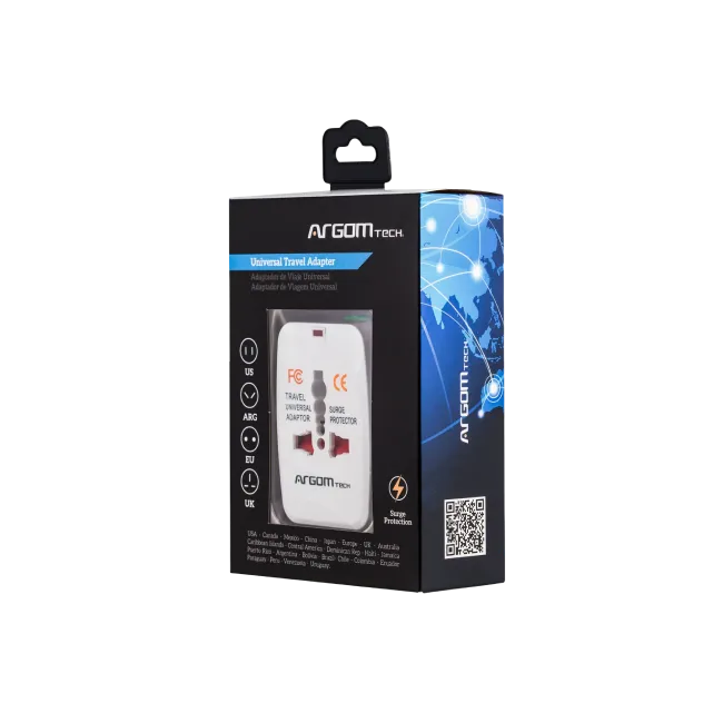 Adaptador de Viaje Universal Argom ARG-AC-0297WT