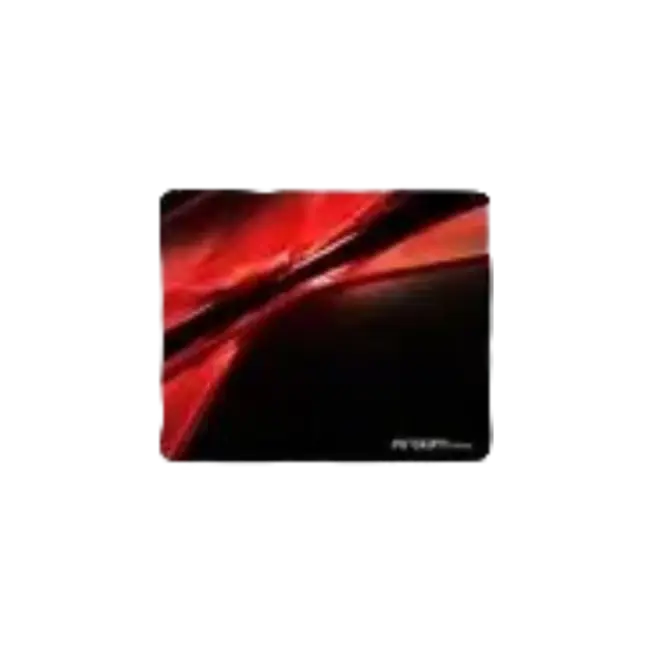 Mouse Pad Argom ARG-AC-1235RD Galaxia Con Base de Goma Antideslizante Color Negro con Rojo