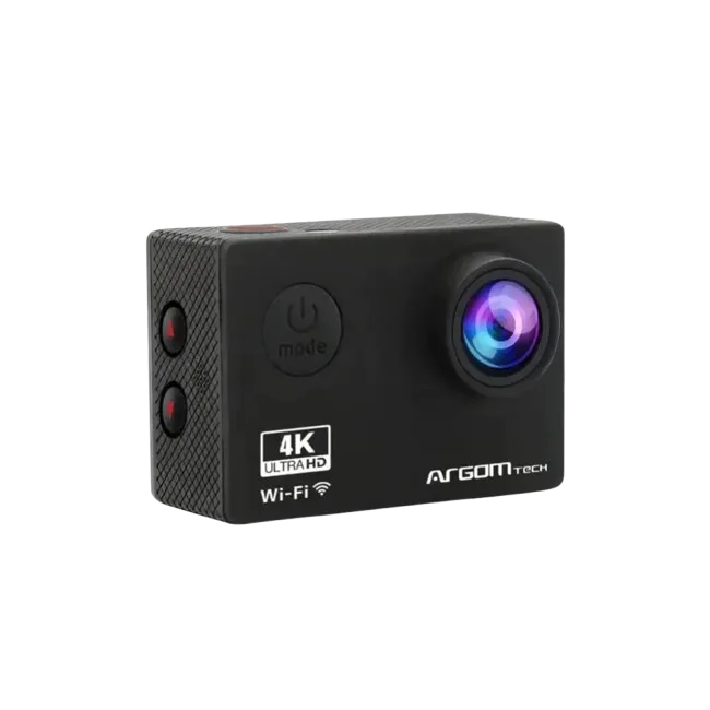 Camara de Accion Argom ARG-AC-9180BK Epic 80 4K Ultra HD Con Control Remoto y Accesorios