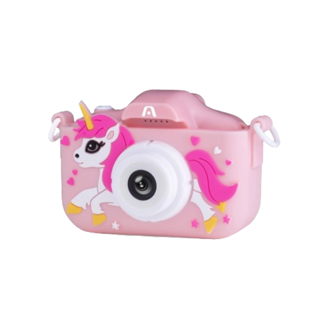 ARGOM MAGIC PIX 81 - CAMARA DIGITAL DE SELFIES PARA NIÑOS ROSADA