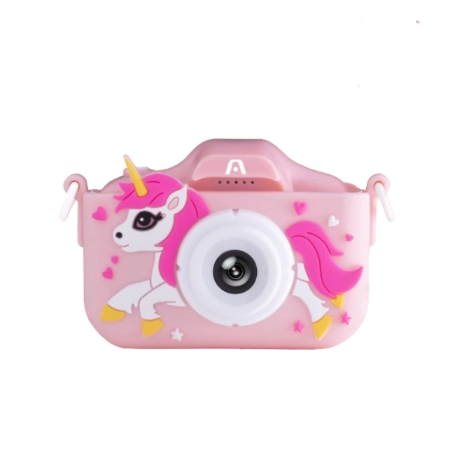 ARGOM MAGIC PIX 81 - CAMARA DIGITAL DE SELFIES PARA NIÑOS ROSADA
