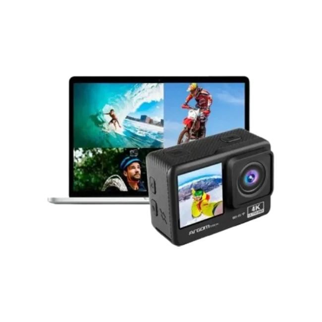 ARGOM EPIC CAM88 - CAMARA DE ACCIÓN TACTIL 4K / 60 FPS / 24 MP
