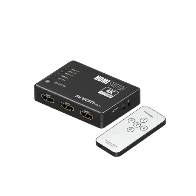 SWITCH ARGOM 5-PORTS HDMI 4K HD