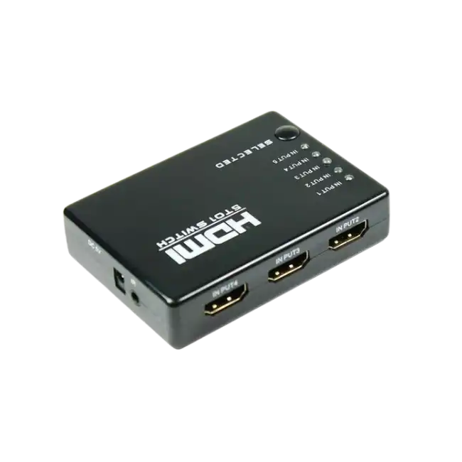 Switch Argom ARG-AV-5125 5 puertos HDMI 4K HD