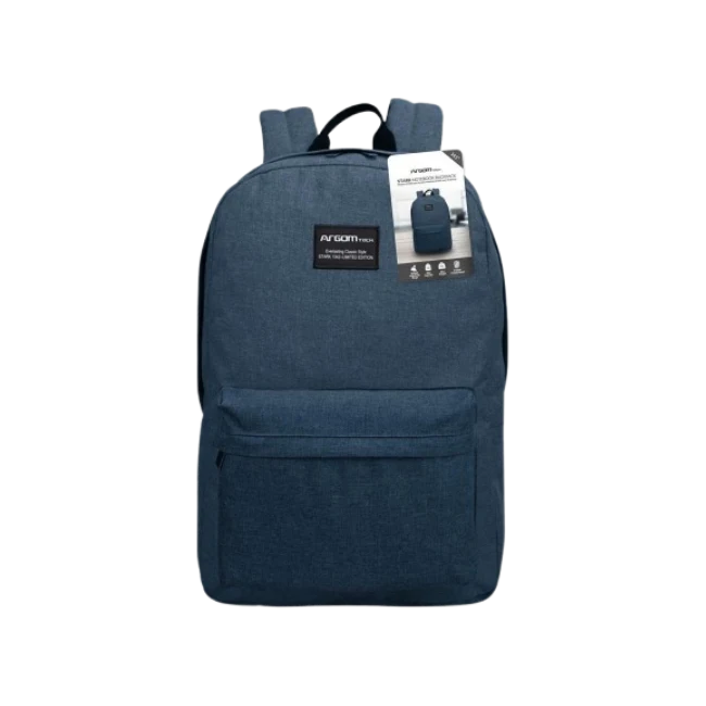 Mochila Argom ARG-BP-1342BL Para Portatil Stark 14" Color Azul