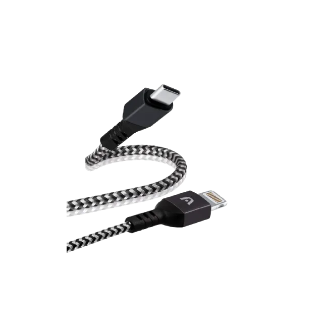 Cable Argom ARG-CB-0024BK de Carga Rapida Dura Form Tipo C a Lightning 1.8mts-1