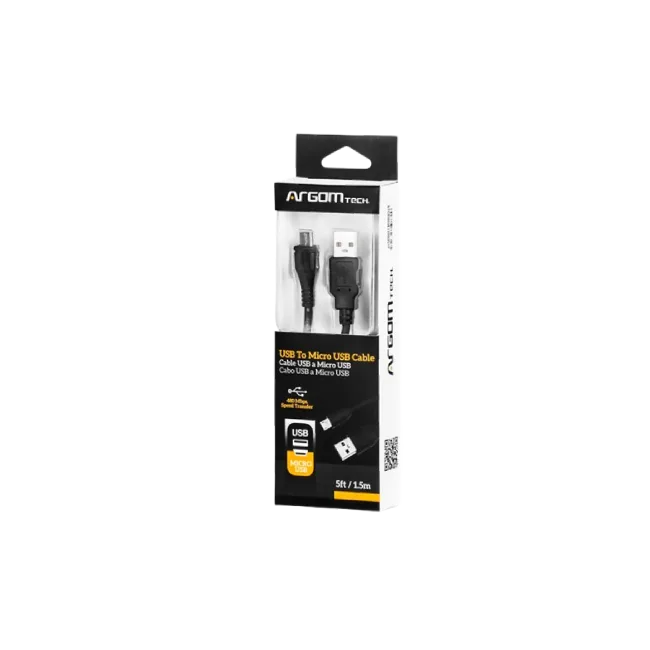 Cable Argom ARG-CB-0034 USB 2.0 a Micro USB 1.5mts