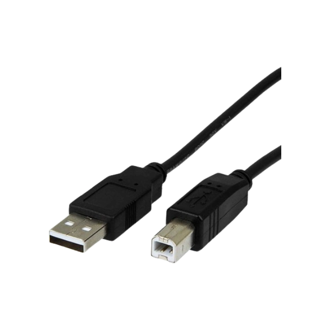 Cable Impresora USB 2.0 AM/BM -  1.8 metros / 6pies