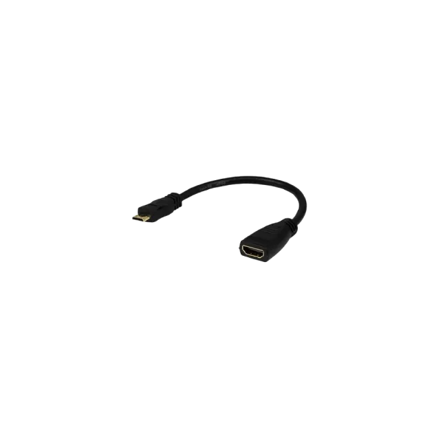 Cable Adaptador Argom ARG-CB-0052 Mini HDMI Macho a HDMI Hembra 15cm