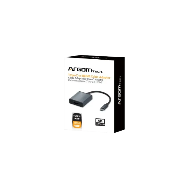 Cable Adaptador Argom ARG-CB-0060 Tipo C a HDMI 6" 15cm