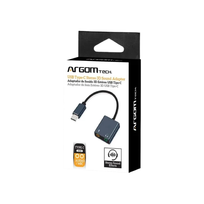 Cable adaptador USB tipo C, salida de estero