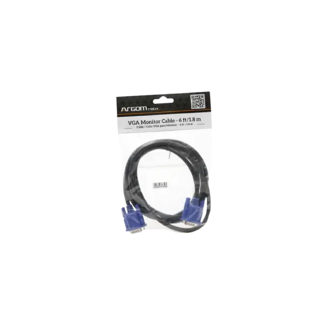 Cable VGA  Argom ARG-CB-0075 Para Monitor 6 Pies M/M