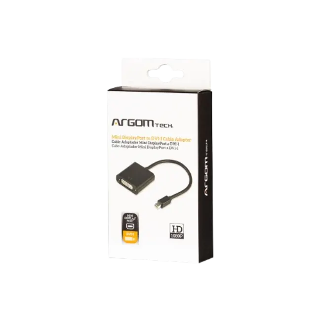 ARGOM - ADAPTADOR DE CABLE MINI DISPLAY PORT A DVI-I