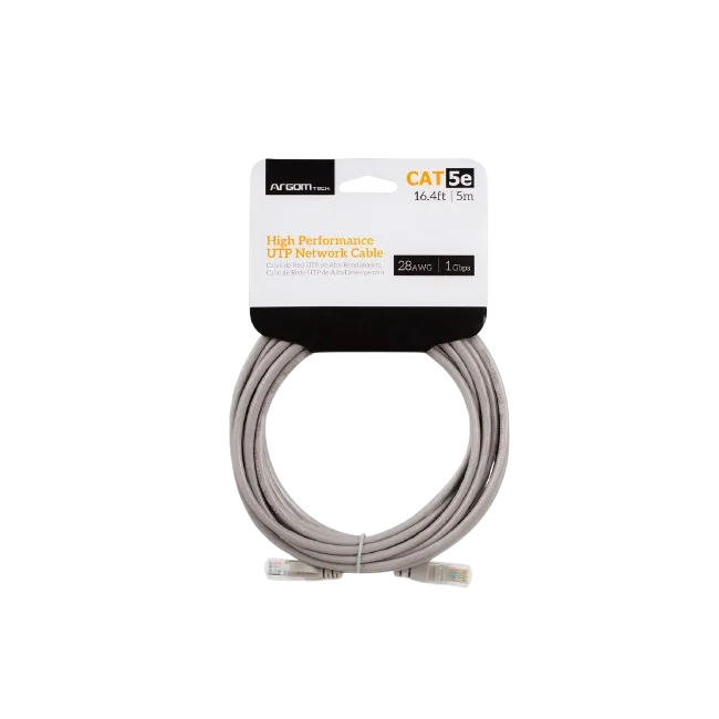 CABLE NETWORK ARGOM CAT5E 6.5F/ 2M GREY