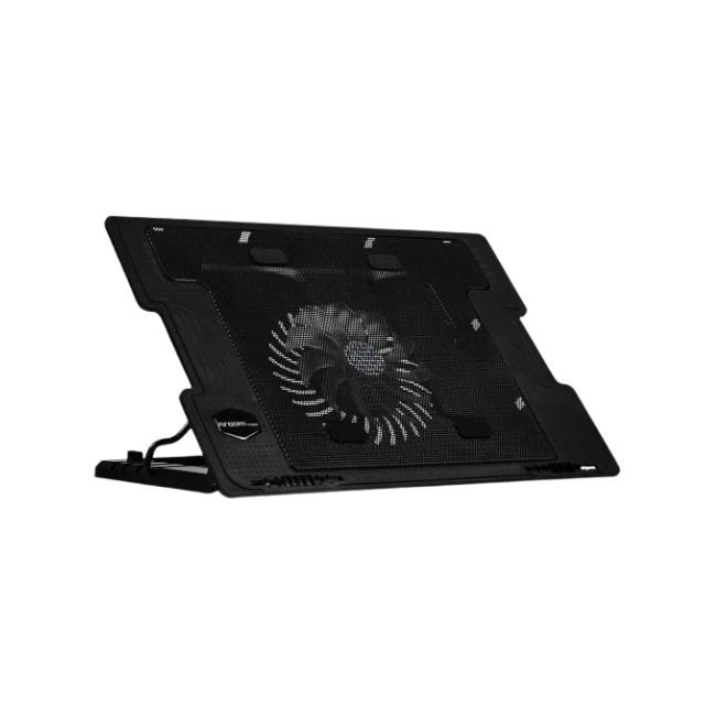 Base Ajustable para Portátil con 1 Ventilador LED