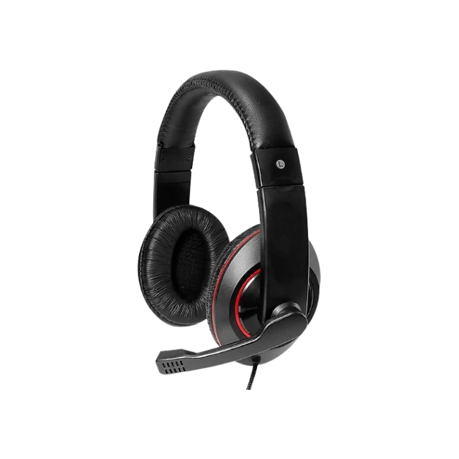 Auriculares Argom ARG-HS-0064 Aereo Estereo 64 Plug 3.5" con Microfono y Control de Volumen