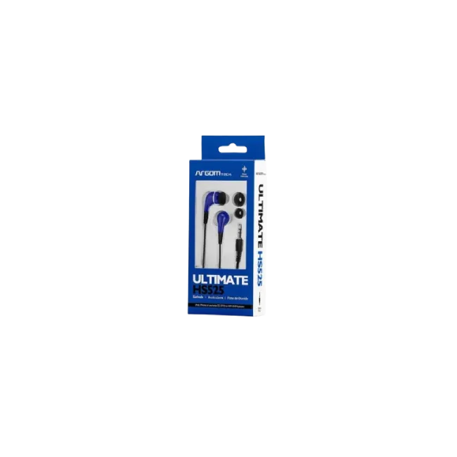 Auriculares Argom ARG-HS-0525L Con Reduccion de Ruido 525 Color Azul
